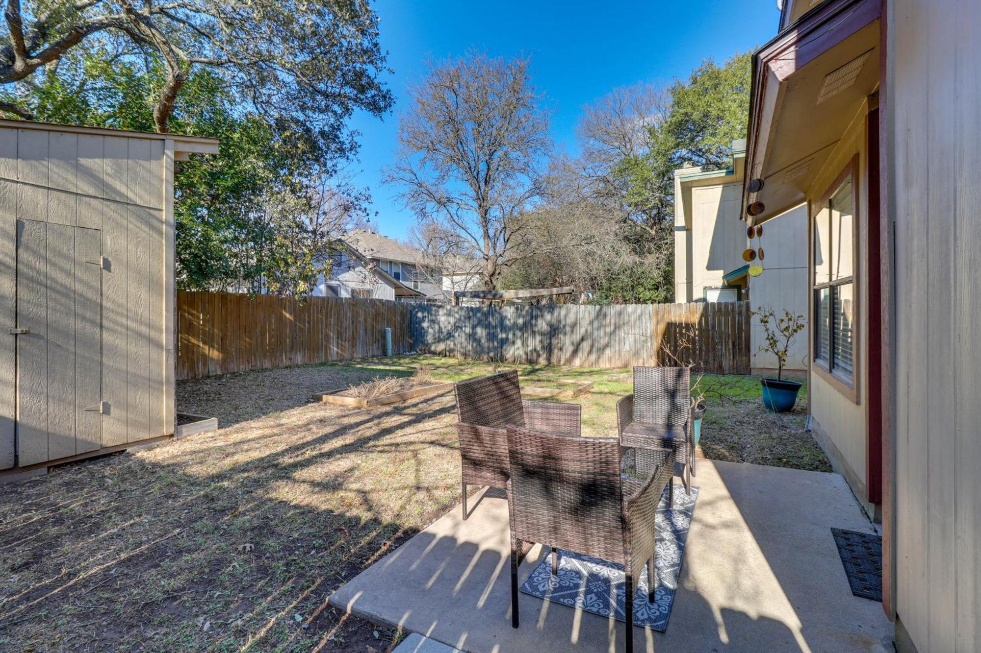Austin Vacation Rental With Yard About 14 Mi To Downtown מראה חיצוני תמונה