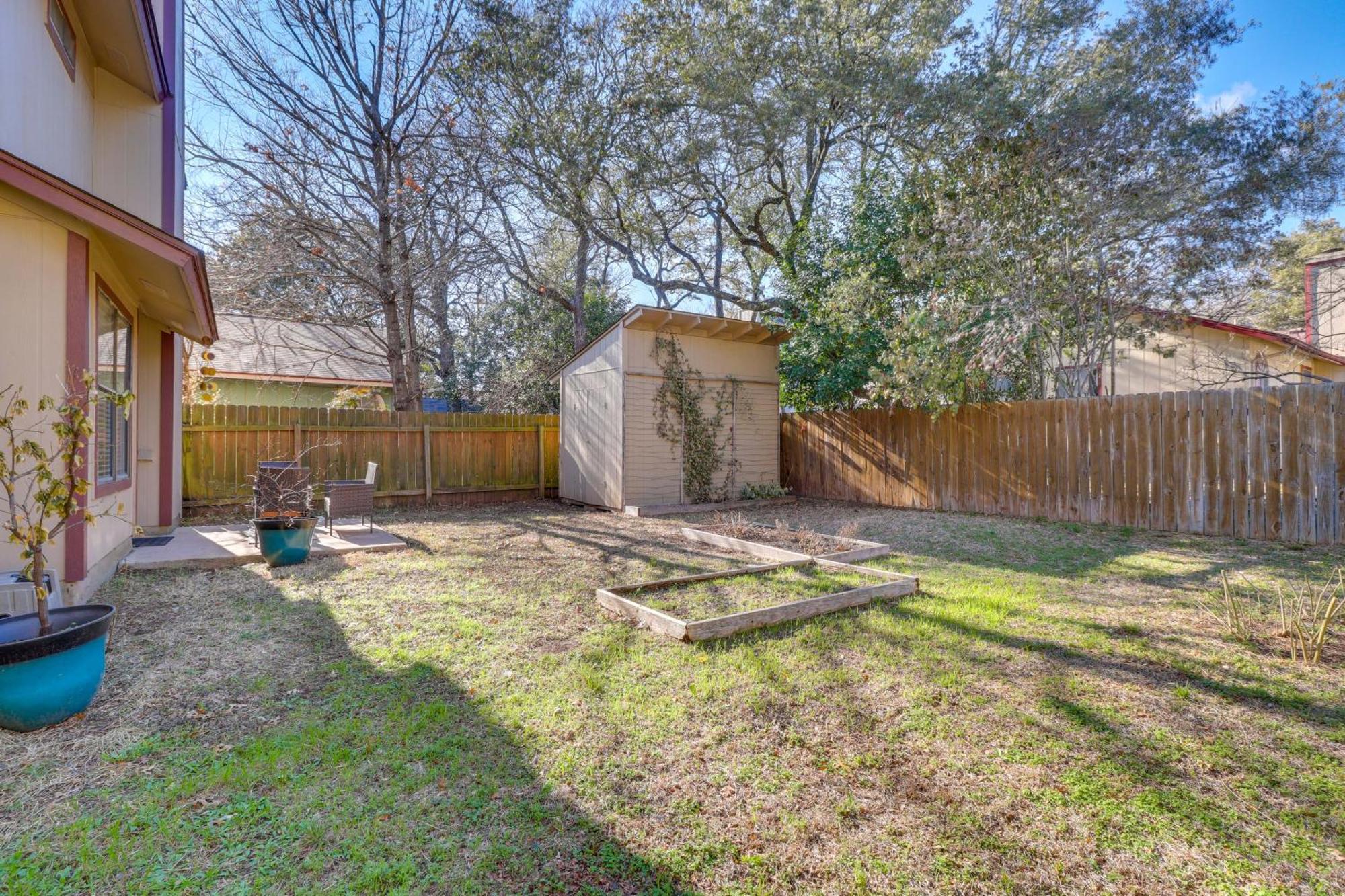 Austin Vacation Rental With Yard About 14 Mi To Downtown מראה חיצוני תמונה